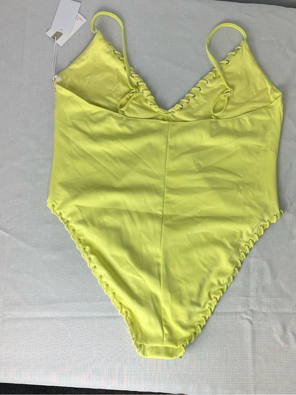 NWT Good American Yellow One Piece 5X - Picture 4 of 11